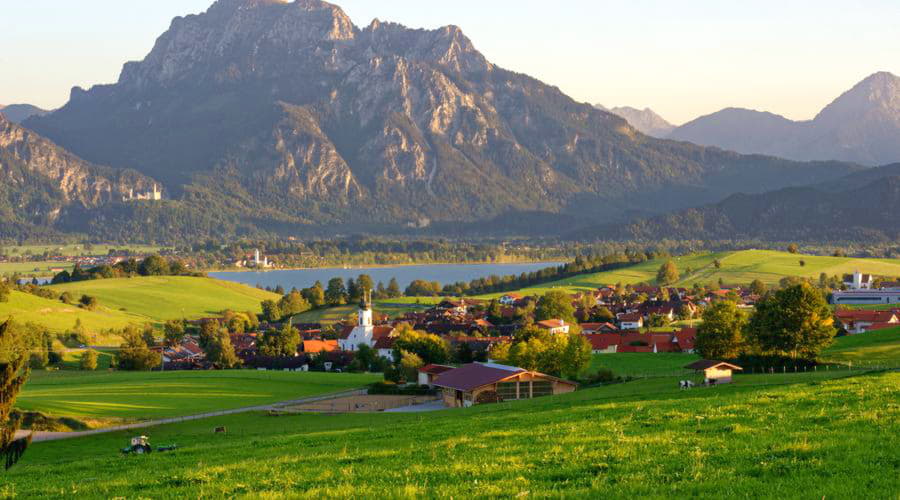 Die beliebtesten Mietwagenangebote in Rieden am Forggensee